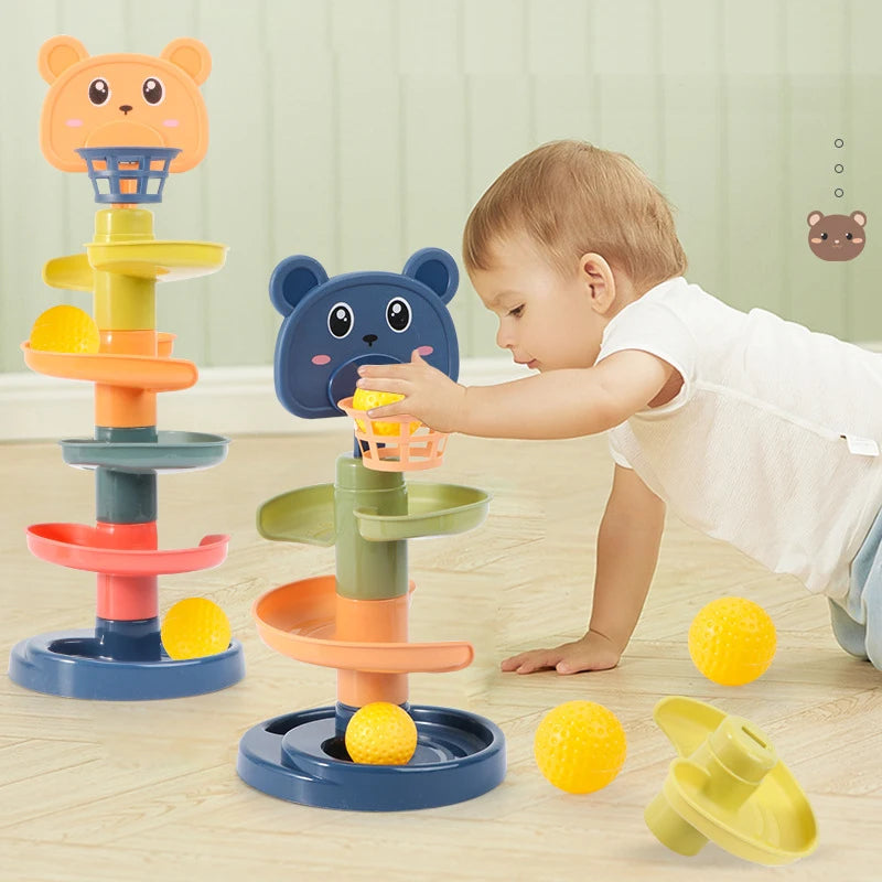 Desperte a curiosidade e aprendizado do seu bebê com os brinquedos sensoriais Montessori! Perfeito para crianças de 0 a 36 meses, este brinquedo de bola deslizante e rolante estimula o desenvolvimento motor e a coordenaçã