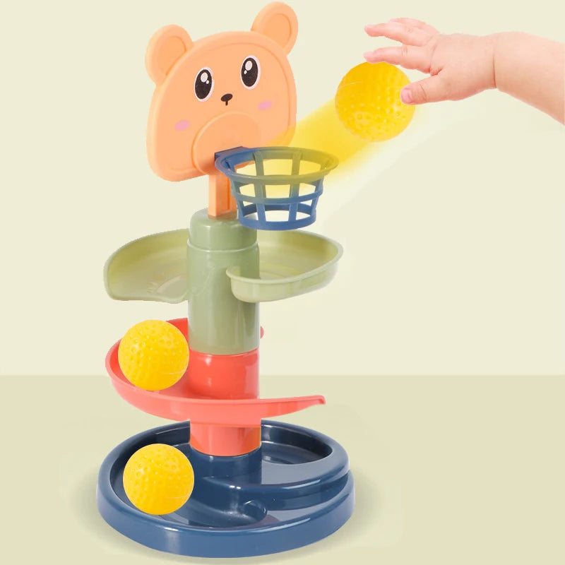 Desperte a curiosidade e aprendizado do seu bebê com os brinquedos sensoriais Montessori! Perfeito para crianças de 0 a 36 meses, este brinquedo de bola deslizante e rolante estimula o desenvolvimento motor e a coordenaçã